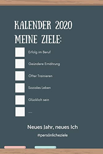 DO IT! KALENDER 2020 NEUES JAHR, NEUES ICH #PERSÖNLICHE ZIELE: A5 Notizbuch PUNKTIERT für gute Vorsätze 2020 | Erfolg | Selbstverwirklichung | ... | Erfolgsjournal | Eintragbuch zum Ausfüllen