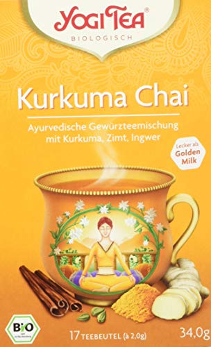 YogiTee Kurkuma Chai 17 Beutel, (35 g)