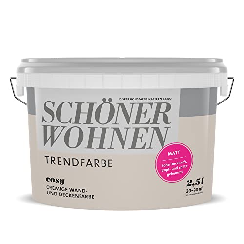 Schöner Wohnen 2,5L Trend Wandfarbe matt Cosy