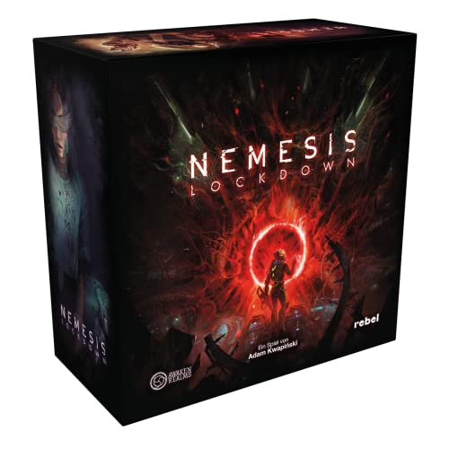 Awaken Realms, Nemesis: Lockdown, Grundspiel, Expertenspiel, Dungeon Crawler, 1-5 Spieler, Ab 14+ Jahren, 60-180 Minuten, Deutsch