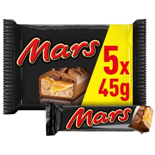 Mars Schokoriegel, Karamell, Schokolade, 1 Packung á 5 Riegel (1 x 225 g)