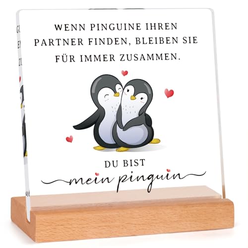 Geschenk zum Valentinstag für Ihn Sie, Ich Liebe Dich Geschenke für Frauen, Geschenk für Paar- Holzschilder Heimat Dekoration, Hochzeitstag, Jahrestag Geschenk für Sie, Valentinstagsgeschenk für Ihn