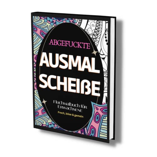 Fluchmalbuch für Erwachsene: 