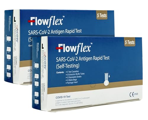 K-MART Covid-19-Schnelltest | Einstufiges Lateral-Flow-Testkit | Covid-Test für Sars-CoV-2-Antigen-Covid-Testkit | Antigen-Selbsttest-Schnelltest, nicht für Reisen, 10er-Testpackung