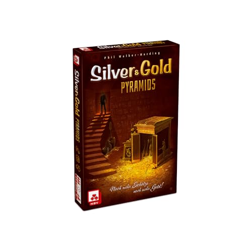 Nürnberger Spielkarten Verlag 10041765-0001 Silver & Gold-Pyramids, Yellow
