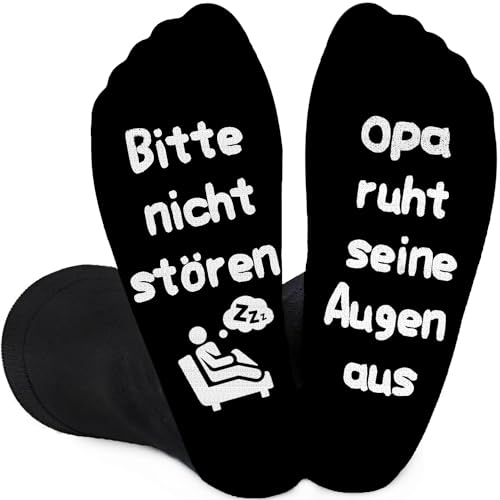 Piroo Geschenke für Männer Lustige Socken Herren Geburtstagsgeschenk 70 80 Geburtstag Geschenk Opa Papa Geschenk Mann Rentner Papa socken Vater Geschenkideen Weihnachten Adventkalender Füllung