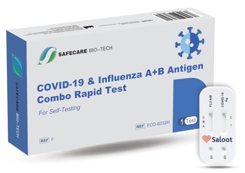 2𝟬 𝘅 𝗖𝗼𝗿𝗼𝗻𝗮 + 𝗜𝗻𝗳𝗹𝘂𝗲𝗻𝘇𝗮 𝗔/𝗕 𝗖𝗼𝗺𝗯𝗼 𝟯𝗶𝗻𝟭 𝗧𝗲𝘀𝘁 | Grippe Influenza Covid-19 Corona Selbsttest Antigentest | Nasen-Selbsttest für zu Hause | einzelverpackt | MHD 01/26