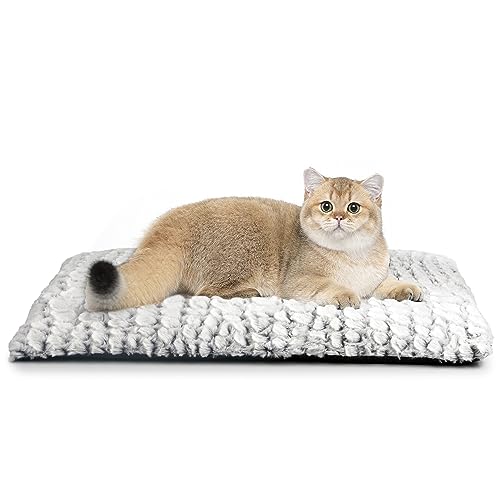 Petace Selbstheizende Decke Katze, Heizdecke für Katzen und Hunde,Haustier Wärmekissen für Innen- und Außenbereich, Anti-Slip selbstwärmende Heizmatte thermische Decke, 60×45 cm