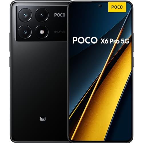 Poco X6 Pro 5G Smartphone, 12+512GB Handy ohne Vertrag, 120Hz 6,67