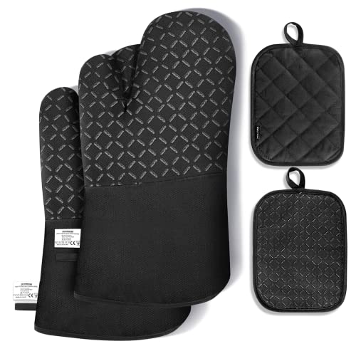 OUTDOUSE Ofenhandschuhe Topflappen Topfhandschuhe Backhandschuhe Kochhandschuhe - OUTDOUSE ven Mitts 4er Set Hitzebeständig