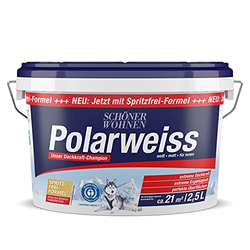 Schöner Wohnen 2,5 Liter Polarweiss matt