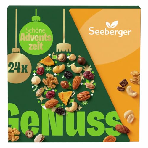 Seeberger Adventskalender 2024 - 24 tolle & leckere GenussMomente nachhaltig verpackt