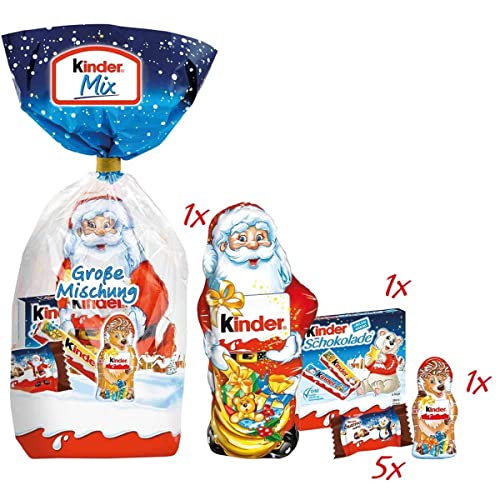 kinder Mix Weihnachts-Beutel mit großer Mischung , 202g