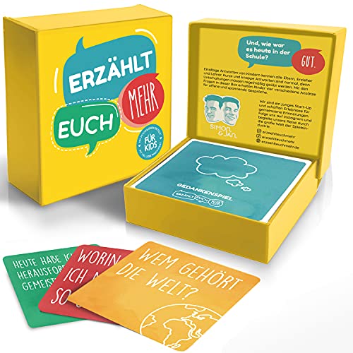 Erzählt euch mehr für Kids - Kommunikationsspiel für Kinder - Achtsamkeit und Selbstreflexion (Erzählt euch mehr Kids)