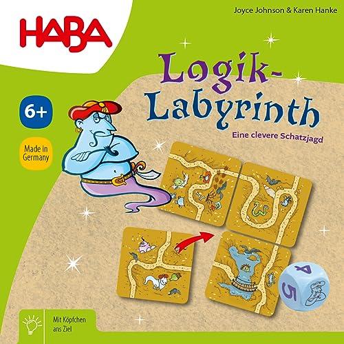 HABA 301886 - Logik-Labyrinth, Legespiel