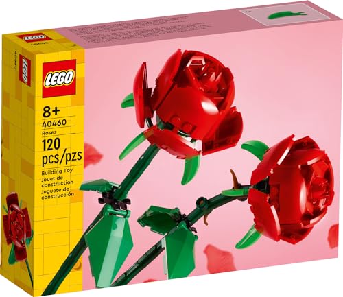 LEGO Creator Rosen 40460, ab 8 Jahren, 120 Teile, perfekt für Muttertag, Weihnachten, Valentinstag oder für jede andere Feier