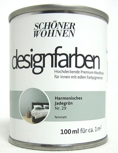 Schöner Wohnen Designfarbe Harmonisches Jadegrün Nr.29 100 ml