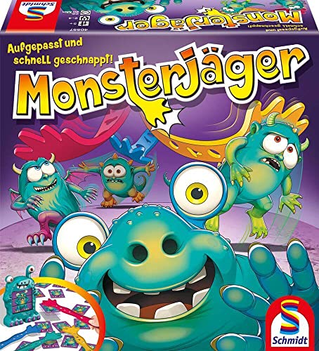 Schmidt Spiele 40557 Monsterjäger, Aktionsspiel, bunt