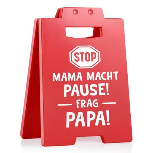 Juratar Geschenke für Mama - Lustiger Aufsteller Persönliches Mama Geschenk zum Muttertag, Geburtstagsgeschenk für Frauen von Kind Ehemann, Deko für Schlafzimmer & Büro 10 x 16 cm