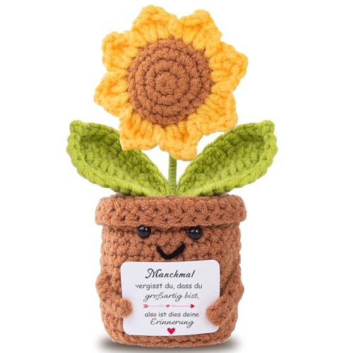 Aruigu Geschenke für Frauen Freundin,Geschenke für Mama,Für Schwestern,reative Sonnenblume Geschenke für Frauen,Inspirierende Geschenke für Freundin Schwester Kollegin Ehefrau Tante und Mutte
